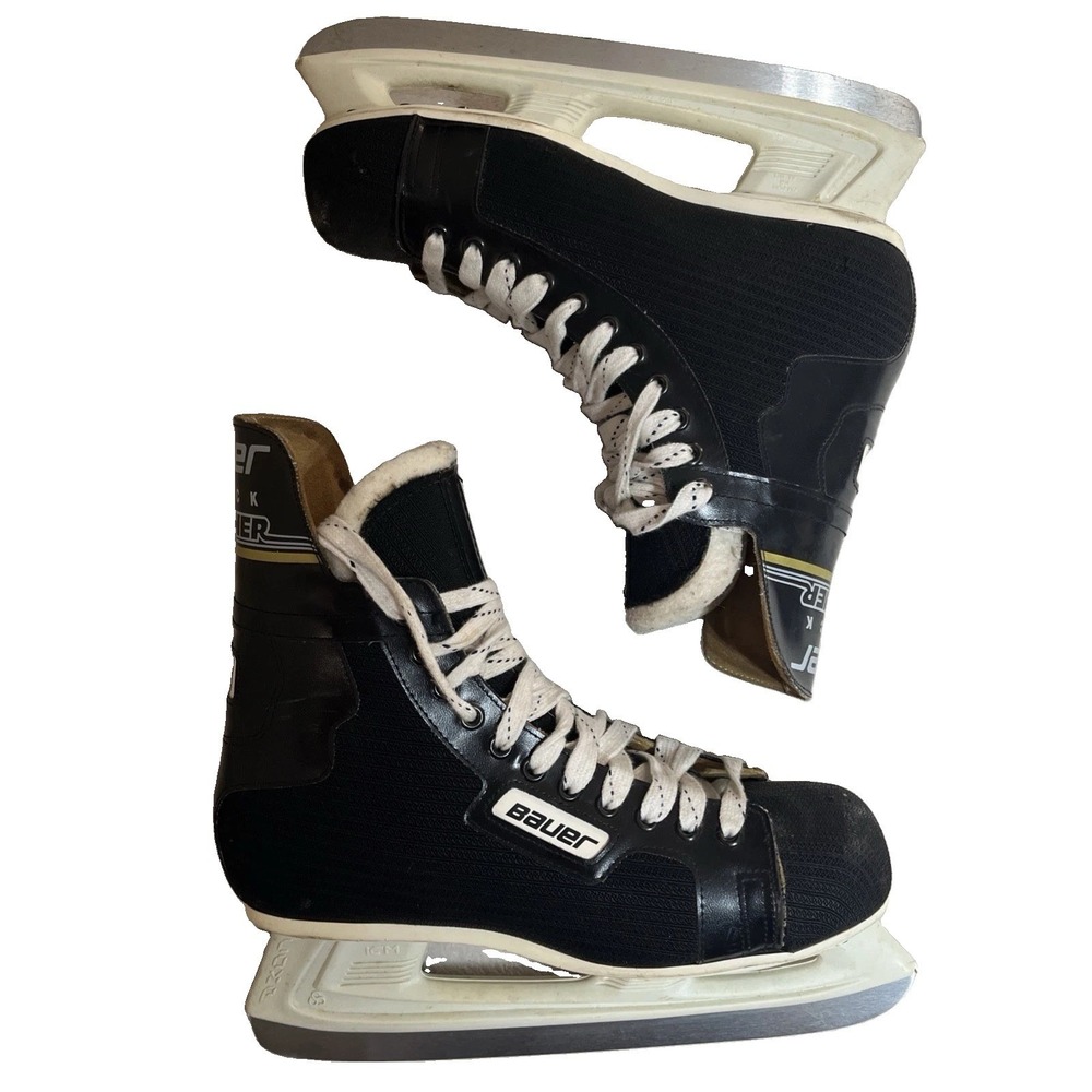 Bauer Black Panther 81 Men's Hockey Skates Size 10 1/2 D Vintage